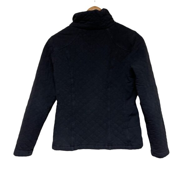 The North Face Jacket Women's Quilted Full Zip Black Jacket Size Small Outdoor - Picture 3 of 8